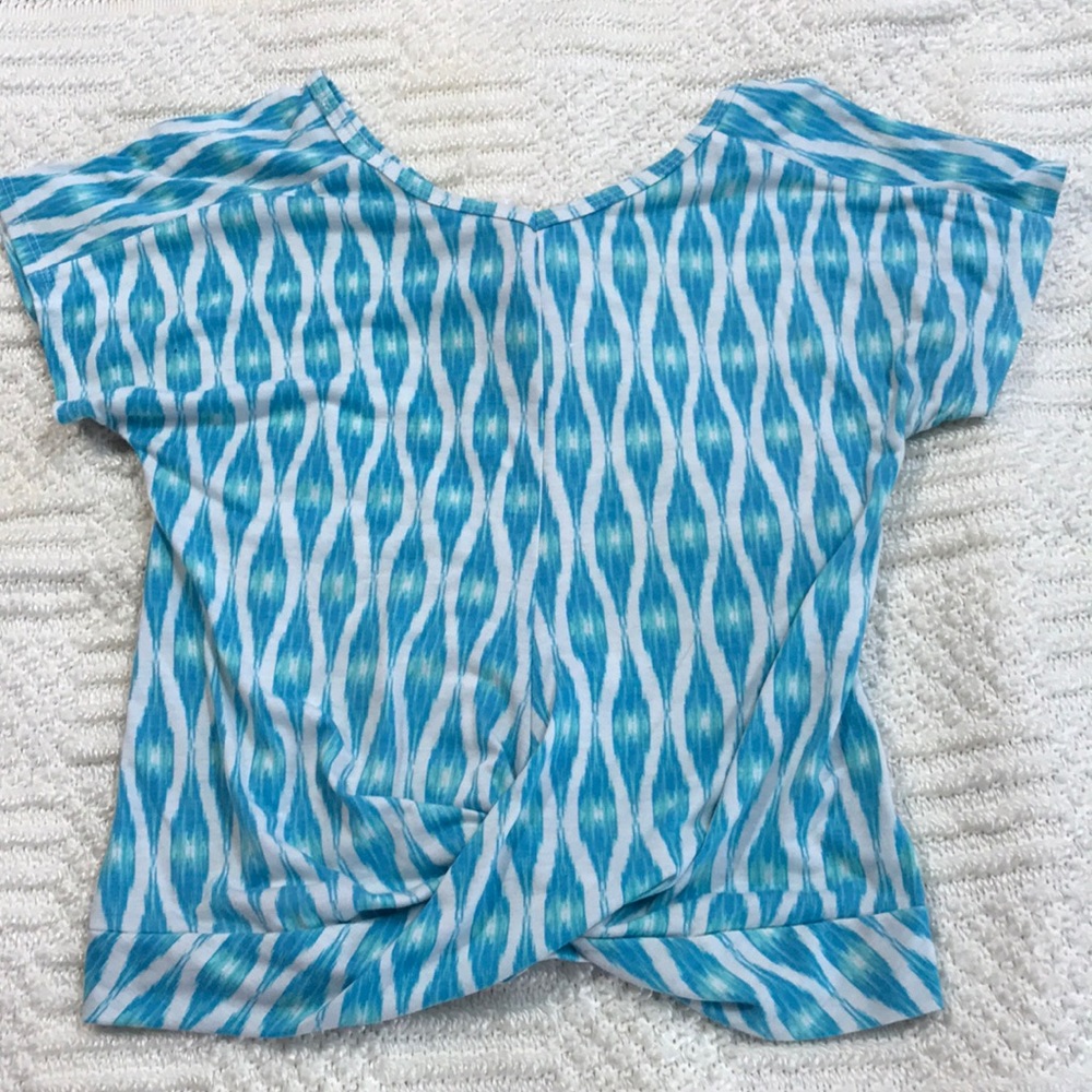 Red Camel Girls Blue Top